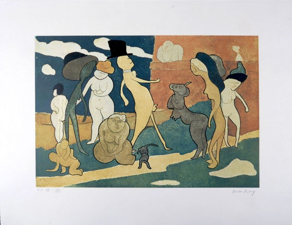 MAN RAY, Promenade, 1968