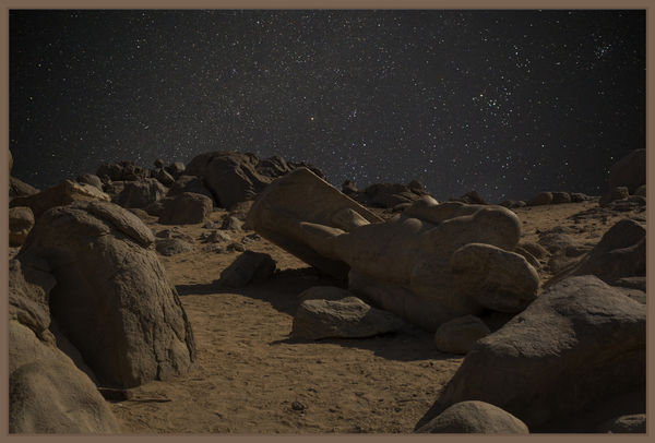 Juliette Agnel, Taharqa et la nuit #01, 2019