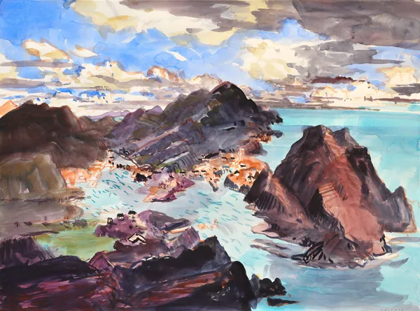 John Hartman, Salvage From Above Net Point, 2024