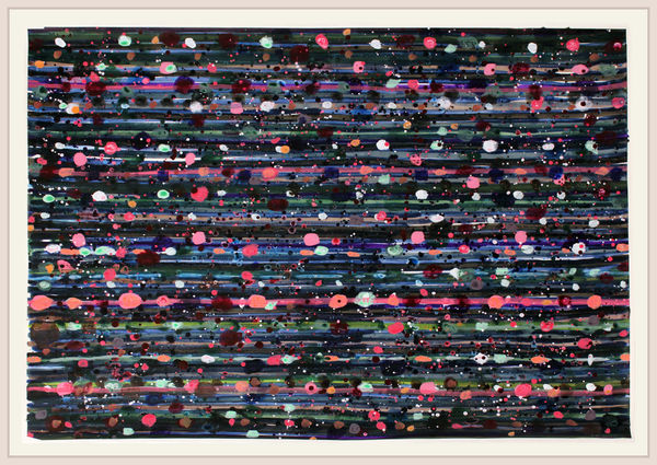 Landon Mackenzie, Blue Niagara, 2020