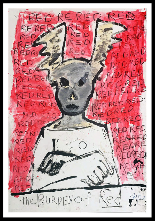 John Scott, The Burden of Red, 2020