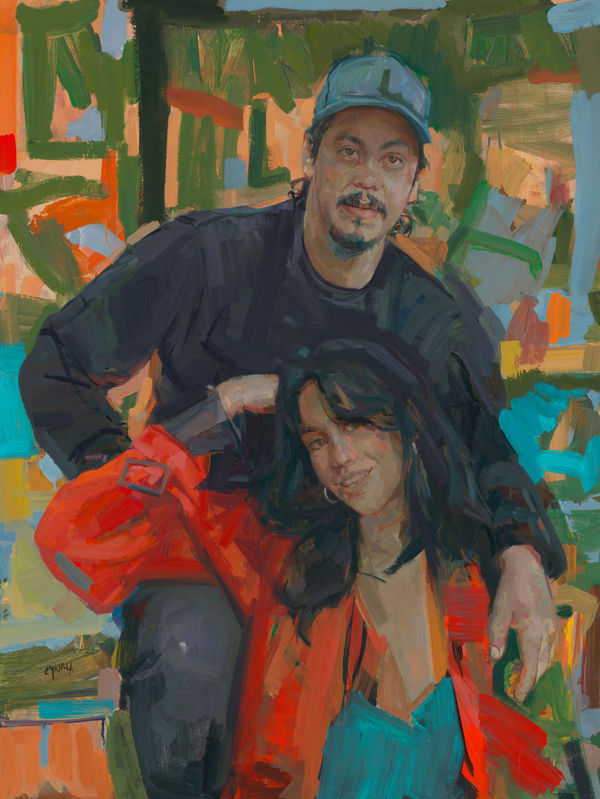 A colourful life (portrait of Abdul Abdullah and Amrita Hepi)