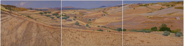 Eolo Paul Bottaro, Yellow Summer, Sicily, 2024