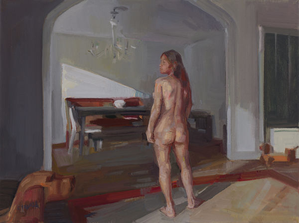 Daniela and two dogs