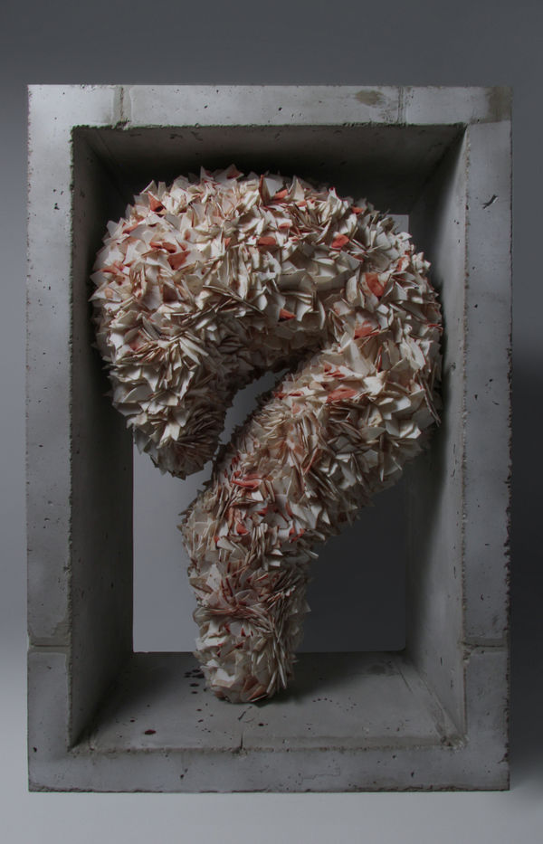 The Gribs, Hands in Blood (Question mark), 2023