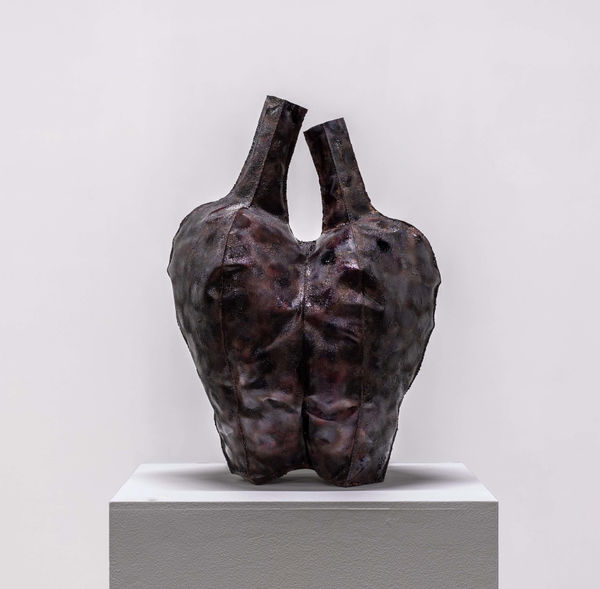 Yochiya, Shippo vase 6, double black, 2024