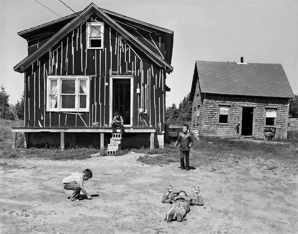 Melinda Blauvelt, Children Playing, Brantville, NB, 1972