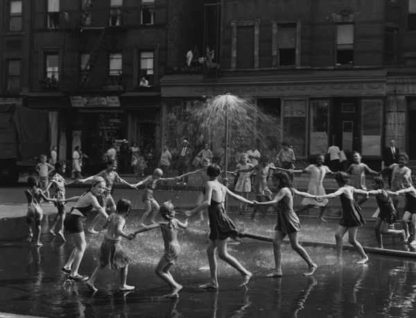 Todd Webb, LaSalle at Amsterdam (Circle), New York, 1946
