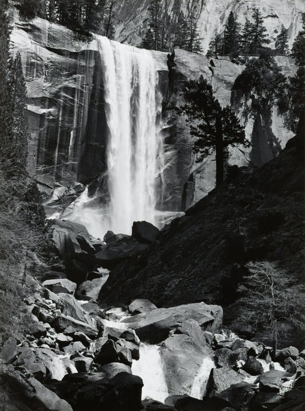Henry Gilpin, Vernal Fall, Yosemite, c. 1978, printed c. 1978