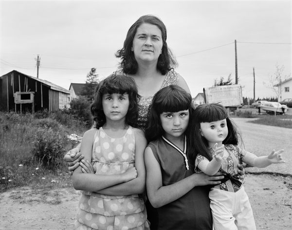 Melinda Blauvelt, Eva with Chantal, Murielle & Her Doll, 1974