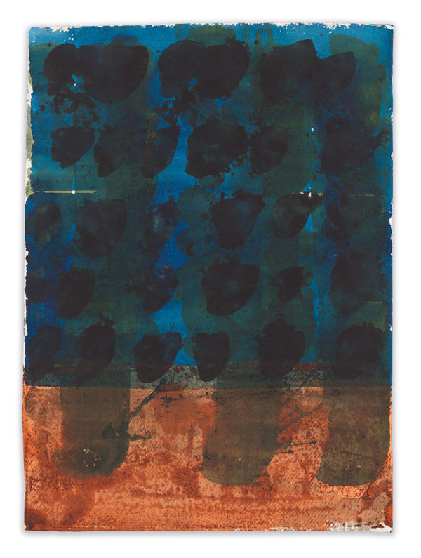 KEVIN APPEL Strata 70, 2025 Watercolor on paper 16 3/8 x 11 3/4 inches 41.6 x 29.8 cm