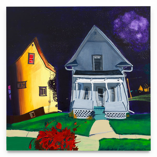 GABRIELLE GARLAND You don’t find that offensive? You don’t find that sexist? —Bobbi Flekman, This is Spinal Tap (1984), 2024 Acrylic and glitter on canvas 48 x 48 inches 121.9 x 121.9 cm