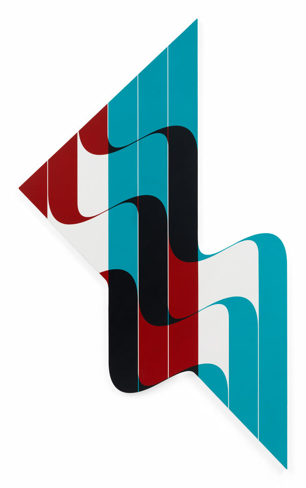 TERRY HAGGERTY Rest, 2024 Acrylic on canvas 74 x 43 3/4 inches 188 x 111.1 cm