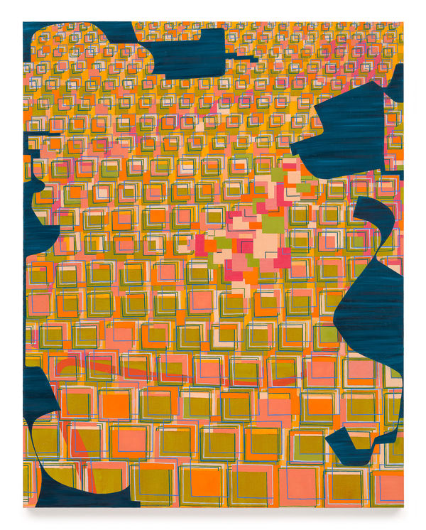 LISA CORINNE DAVIS Categorical Contrivance, 2025 Oil on canvas 70 x 55 inches 177.8 x 139.7 cm