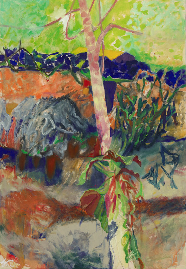 鍾江澤, 《鹿角蕨與鹿角枝 》 Staghorn Ferns and Deer-horn Twigs, 2021