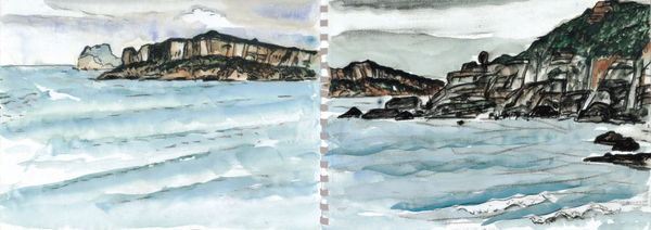 林銓居, 《野柳岬遠眺》, 2013