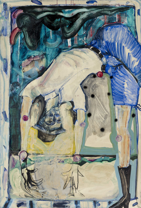 黨若洪, 《彎著腰》 Bending down, 2017