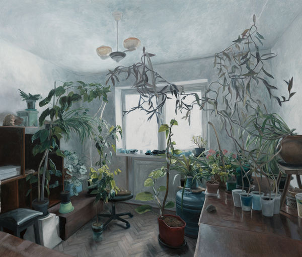 安娜・瑪瑞亞・米庫, 《在人群中，各式各樣的……他被獲准覲見 》 by crowds, 'all sorts of ... he was granted an audience, 2019