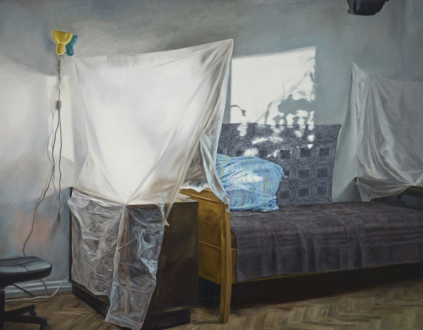 安娜・瑪瑞亞・米庫, 《長期的模仿…… 庇護所與當地》 long-term coping ... shelter and local, 2018