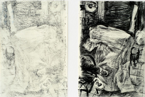 周楷倫, 《氣泡布·黑狗》 Bubble Wrap, Black Dog, 2019