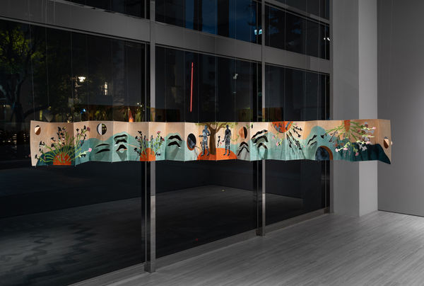 李．帕赫, 《穿越時間裂隙的凝視》 Seeing Through Time’s Fissure, 2024