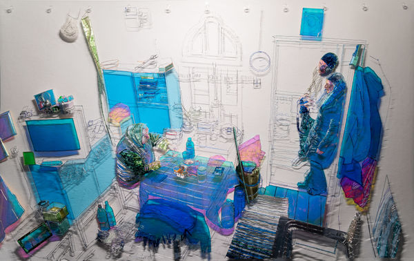 安德利亞・梅達爾, 《 拉柯伊. 教室 1》 Racoți. The Classroom 1, 2023