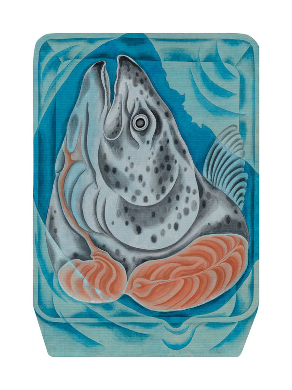 曾建穎, 《即期品》 Defrosting Salmon, 2022