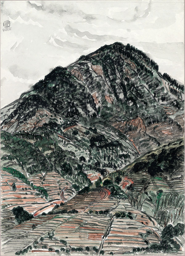 林銓居, 《山林與梯田》 Mountains and Terraces, 2018