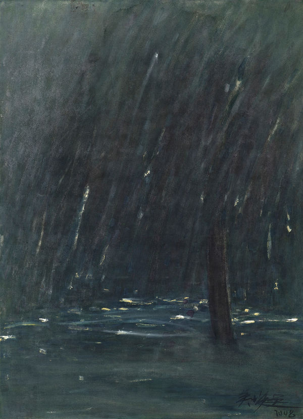 吳增榮, 《醉月湖小徑與垂柳》A Small Trail and Willow Near Drunken Moon Lake, 2008