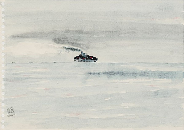 林銓居, 《航向北方的貨輪》Northbound Cargo Ship, 2023