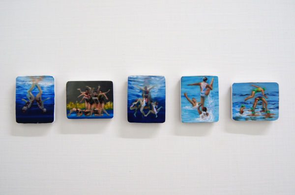 歐娜．凡卡絲, 《同步I, II, III, IV, V》 Synchron I, II, III, IV, V, 2014