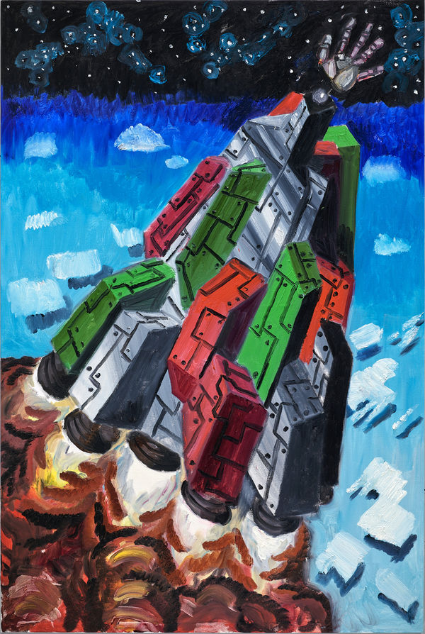 楊立, 《火箭聖誕樹》Rocket Christmas Tree, 2021