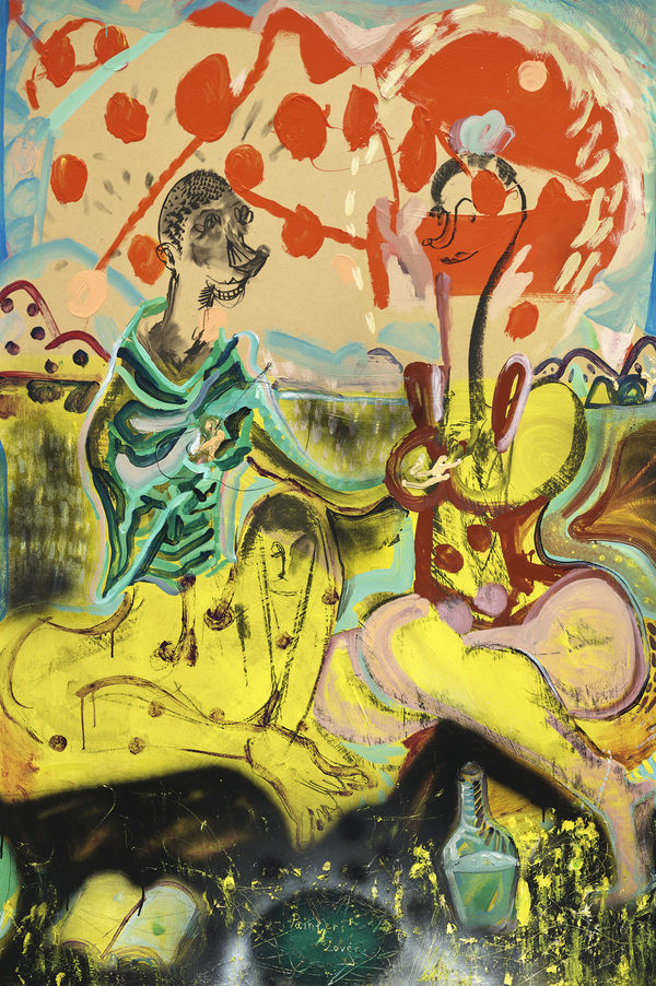 黨若洪, 《畫家與愛人》 The Painter and the Lover, 2022