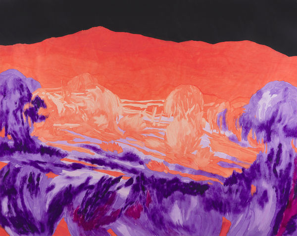 馬堤耶·馬哈切克, 《明亮的山丘》 Luminous Hill, 2024