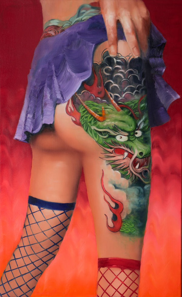 歐娜．凡卡絲, 《紋身女子》The Lady with the Tattoo, 2022