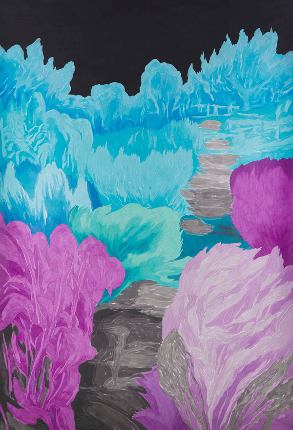 馬堤耶·馬哈切克, 《石子小徑》 Stone Path, 2024