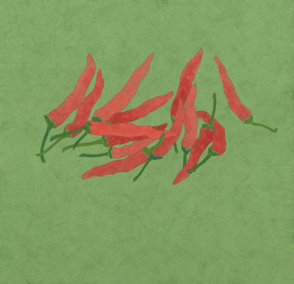 鍾舜文, 《日常採集─細辣椒》 Daily Collecting-Thin Chili Peppers, 2015