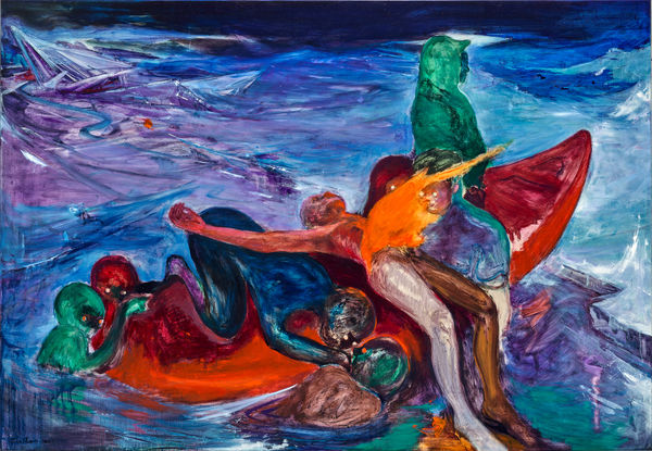 傅饒, 《駛向無人島II》 Sailing Towards a Deserted Island II, 2021