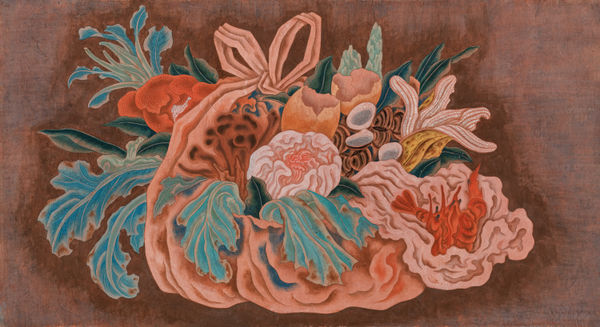 曾建穎, 《菜渣譜-花藍圖》 Leftover, 2022