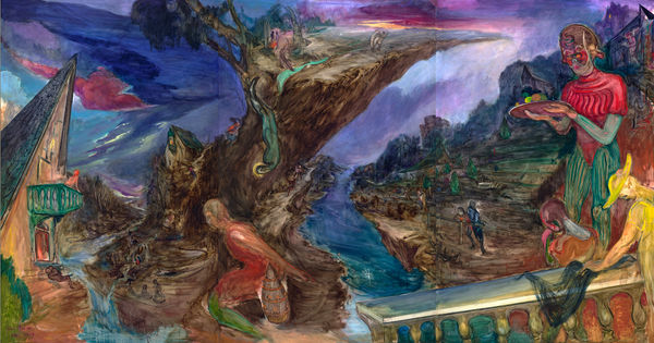 傅饒, 《夜宴》 Night Feast, 2022 - 2023