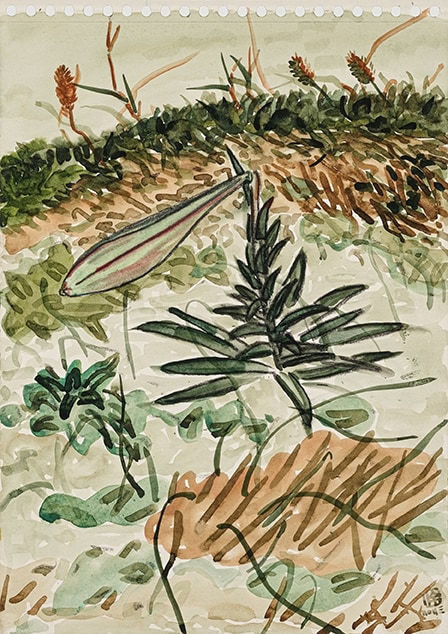 林銓居, 《風中的百合花之一》Lily in the Wind I, 2023