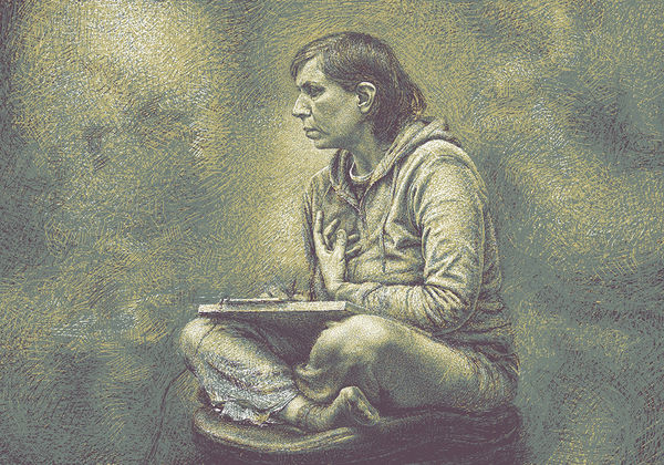 安娜・瑪瑞亞・米庫, 《增加摩擦力的過程.....出現》 processes that increase friction ... the presence of (color version2), 2021