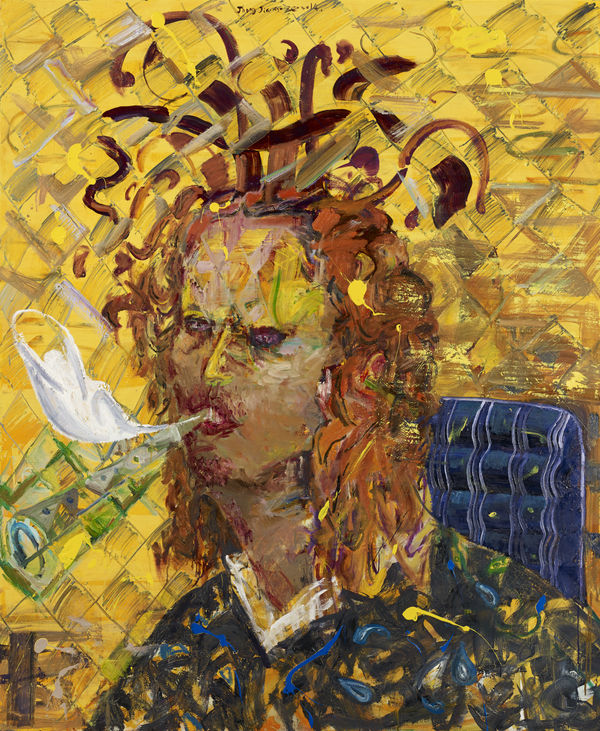 鍾江澤 , 《我的繆思2(自畫像)》 My Muses 2 (Self-portrait), 2014