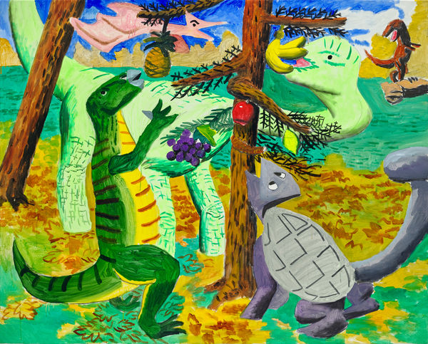 楊立, 《恐龍樂園之秋》Dinosaur Paradase - Autumn, 2023