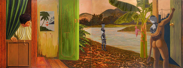 李．帕赫, 《風吹開了天堂之門》 The Door to Paradise Blew Open, 2024