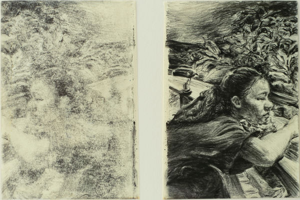 周楷倫, 《夜晚的閃光》Evening Glowing Light, 2019