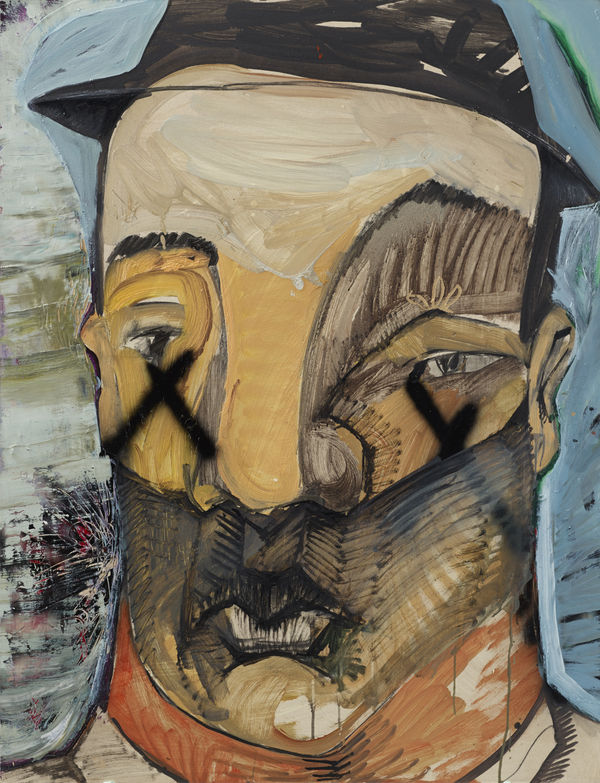 黨若洪, 《戴帽自畫像》 Self-Portrait - Wearing Hat, 2016