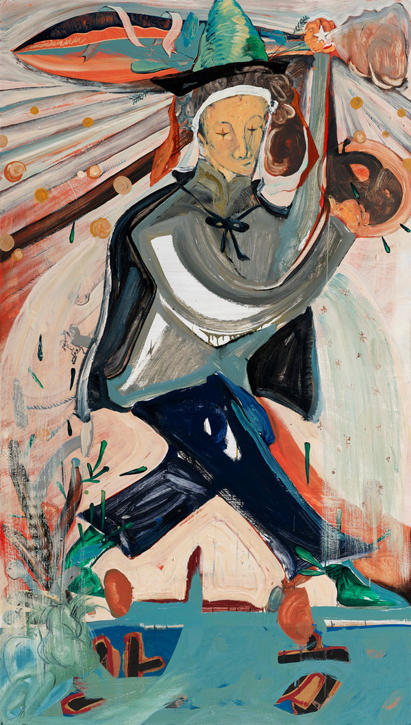 黨若洪, 《噴水的巫師 (謬思)》 A Wizard/Muse Fountaining, 2015