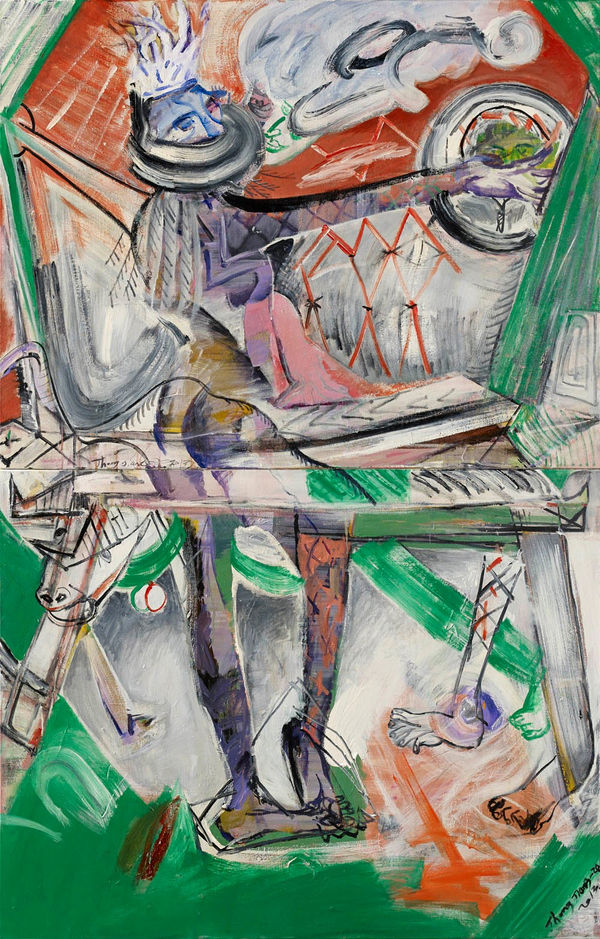 鍾江澤 , 《擲鐵餅的人》 Discobolos, 2013