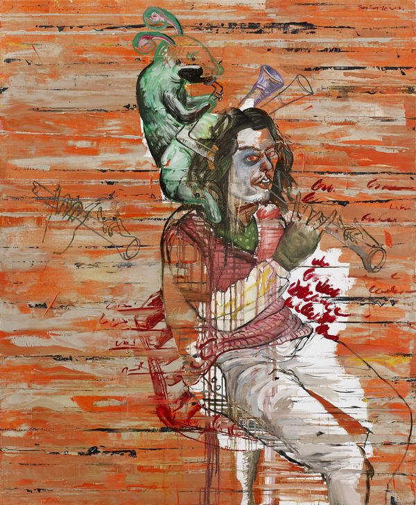 鍾江澤 , 《我的繆思 (自畫像)》 My Muses (Self-Portrait), 2014